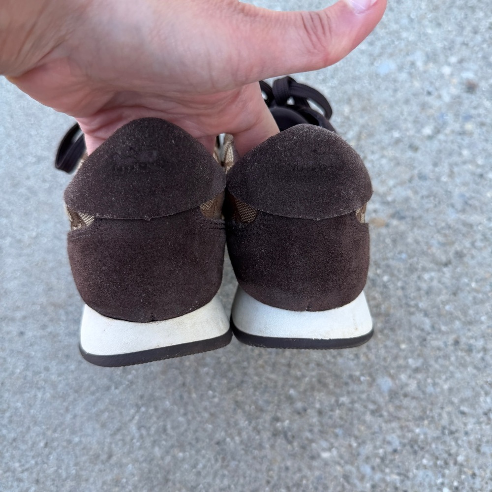 Coach Y2K Mason Signature Jacquard in Brown 38 - Picture 6 of 9